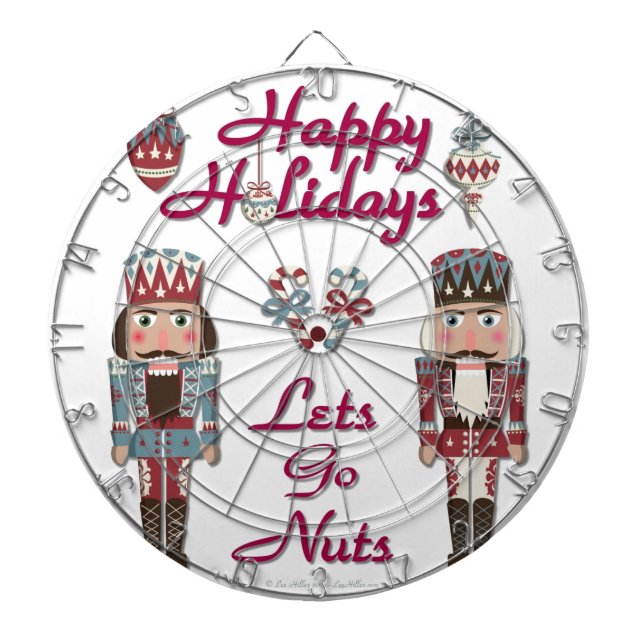 Holiday Nutcracker Lets Go Nuts Dartscheibe (vorne)