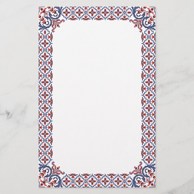 Holiday old Frame Briefpapier (Vorderseite)