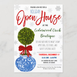 Holiday Open House Einladung