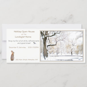 Holiday Open House: invitation Einladung