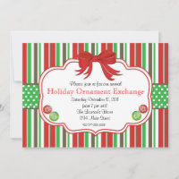 Holiday Ornament Exchange Ingwer Brot Männer