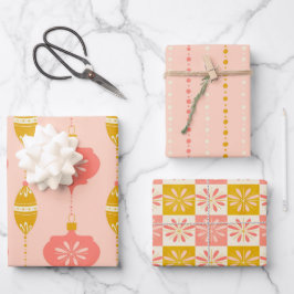 Holiday Ornaments and Beads Trio Geschenkpackung Geschenkpapier Set