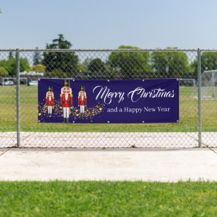 Holiday Outdoor Banner Nutcracker
