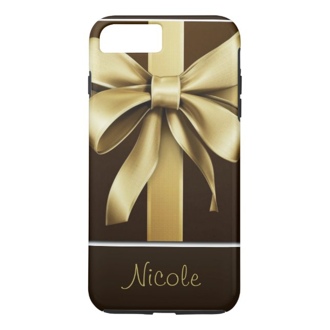 Holiday Paket Design iPhone Case (Rückseite)