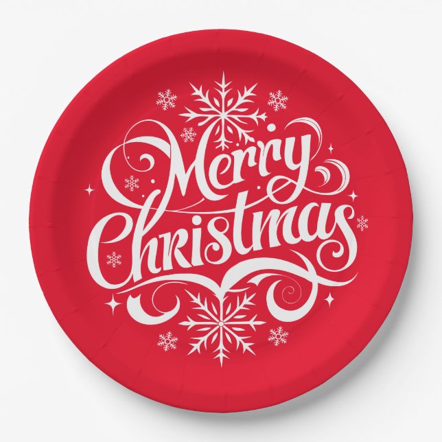 Holiday  pappteller (Vorderseite)