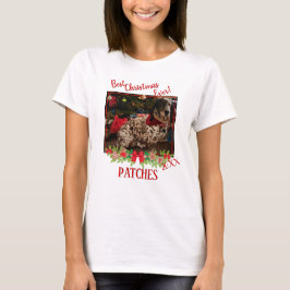 Holiday Pet Foto Vorlage Best Christmas Ever T-Shirt