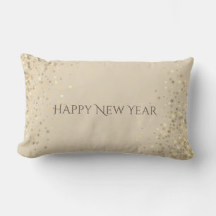 Holiday Petite Stars Throw Frohes Neues Jahr Lendenkissen