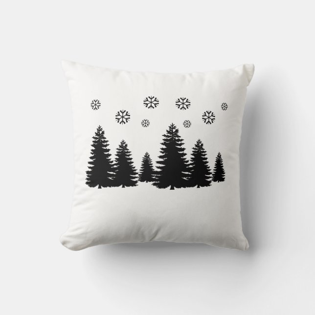 Holiday Pillow-Trees Kissen (Vorderseite)