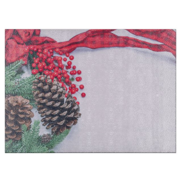 Holiday Pine Cine Collection Schneidebrett (Vorderseite)