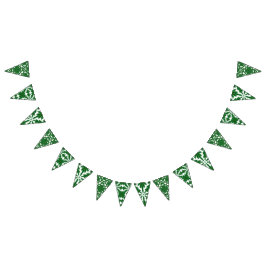 Holiday Pines Triangle Bunting Banner