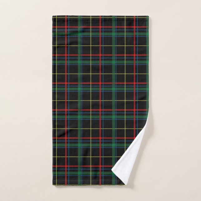 Holiday Plaid Hand Towel (Serviette à main)