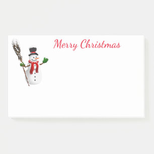 Holiday Post-it-Notes-Snowman Post-it Klebezettel