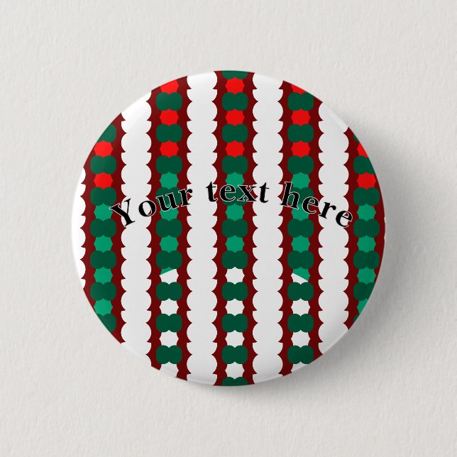 Holiday Postcard Button (Vorderseite)