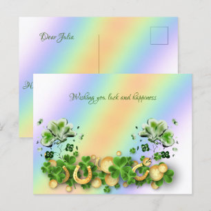 Holiday Postcard Feiertagspostkarte