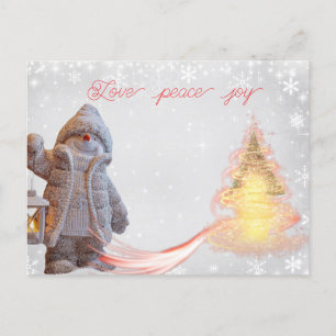 Holiday Postcard Feiertagspostkarte