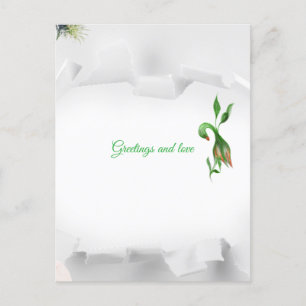 Holiday Postcard Feiertagspostkarte