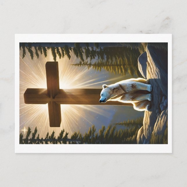 Holiday Prayers Postkarte (Vorderseite)