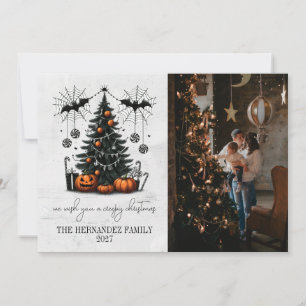Holiday Pumpkin Tree Feiertagskarte