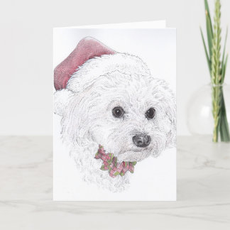 Holiday Puppy Feiertagskarte