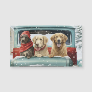 Holiday Pups Magnetkarte