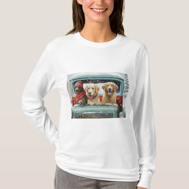 Holiday Pups T-Shirt (Vorderseite)