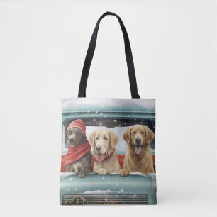 Holiday Pups Tasche