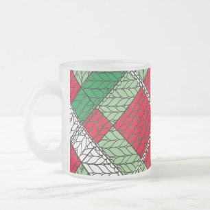 HOLIDAY RAUTE STRICK Mattiert Glass Tasse