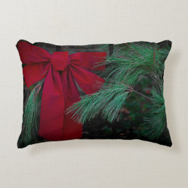 Holiday Red Bow Dekokissen