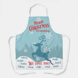 Holiday Reindeer Personalisierte Schürze