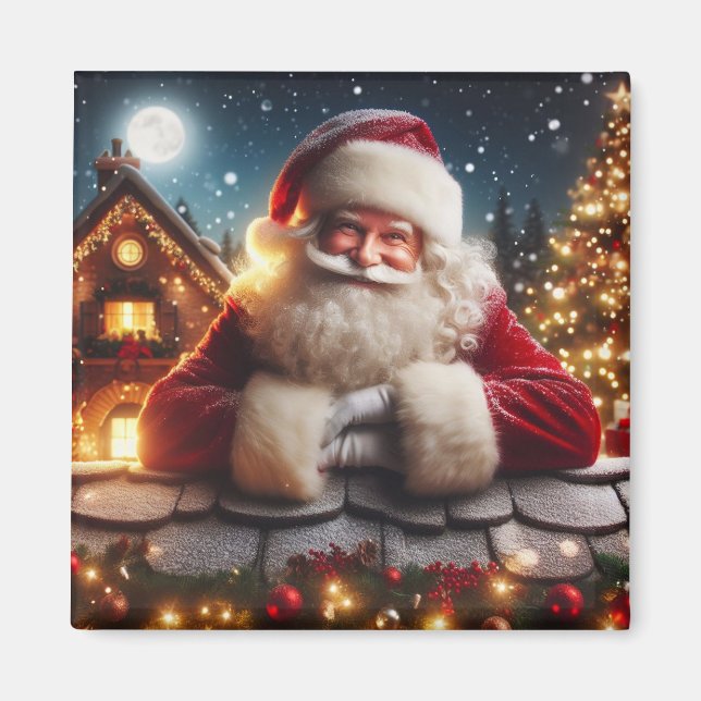 Holiday Santa Magnet (Vorne)