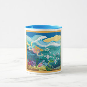 Holiday Schwimmen Tasse