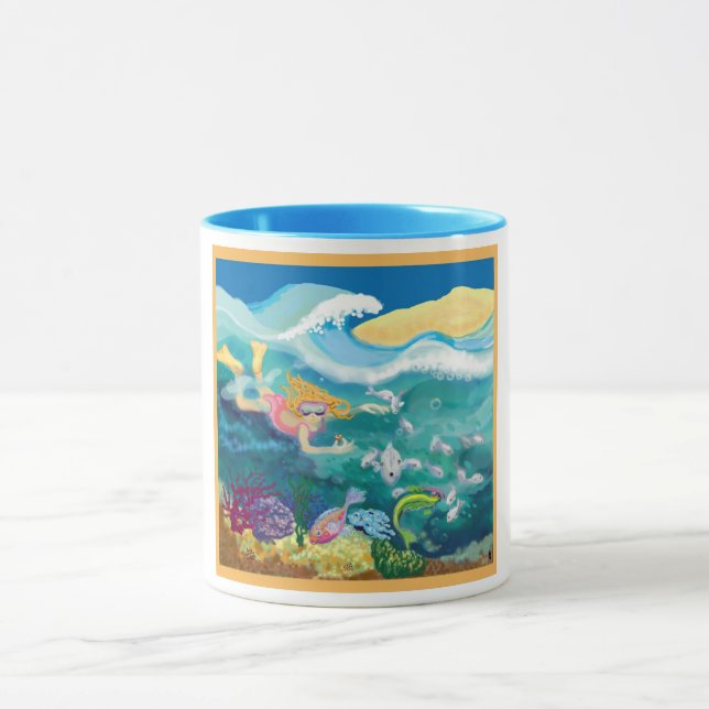 Holiday Schwimmen Tasse (Zentrum)