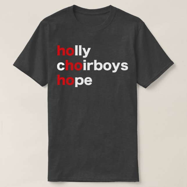 Holiday Scrabble Words Design auf 2 dunkleren Shir T-Shirt (Design vorne)