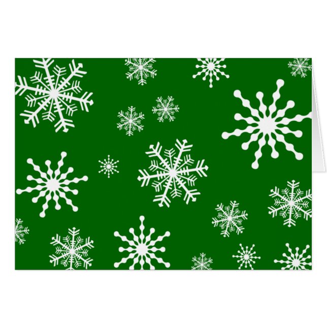Holiday Snowflakes (Vorderseite (Horizontal))