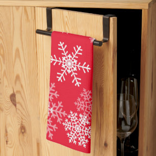 Holiday Snowflakes Küche Handtuch