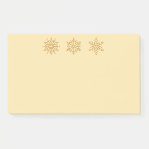 Holiday Snowflakes Post-it-Notes Post-it Klebezettel