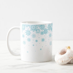 Holiday Snowflakes Tasse Kaffee