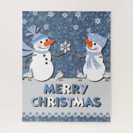 Holiday Snowman Puzzle