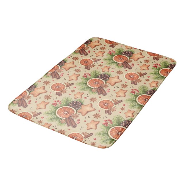 Holiday Spice Bath Mat Badematte (Schrägansicht)