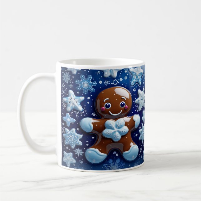 Holiday Spirit 3D Weihnachten Tasse - Feiern und S (Links)