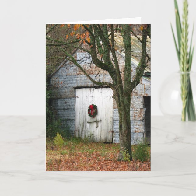 Holiday Spirit Feiertagskarte (Vorderseite)