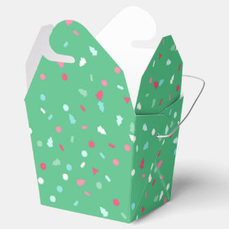 Holiday Sprinkles Leckerei Box - Grün Geschenkschachtel