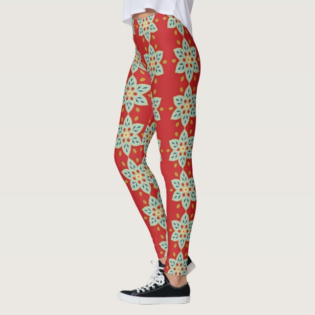 Holiday Star Leggings - Weihnachtsdekoration (Links)