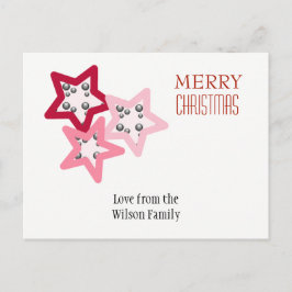 Holiday Stars Feiertagspostkarte