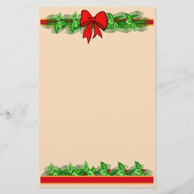 Holiday Stationery Briefpapier (Vorderseite)