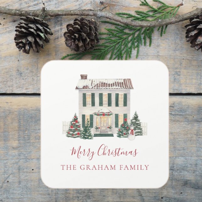 Holiday Sticker (House Holiday Sticker
)