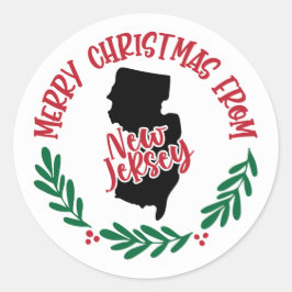 Holiday Sticker aus New Jersey