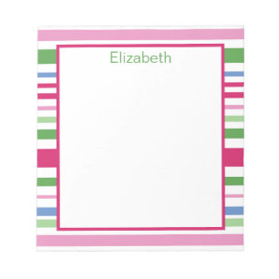 Holiday Strip Notepad Notizblock