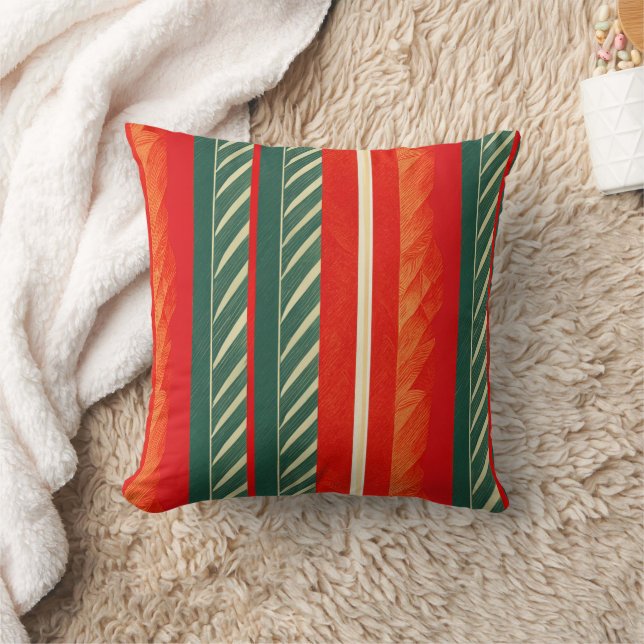 Holiday Stripes Throw Kissen (Decke)