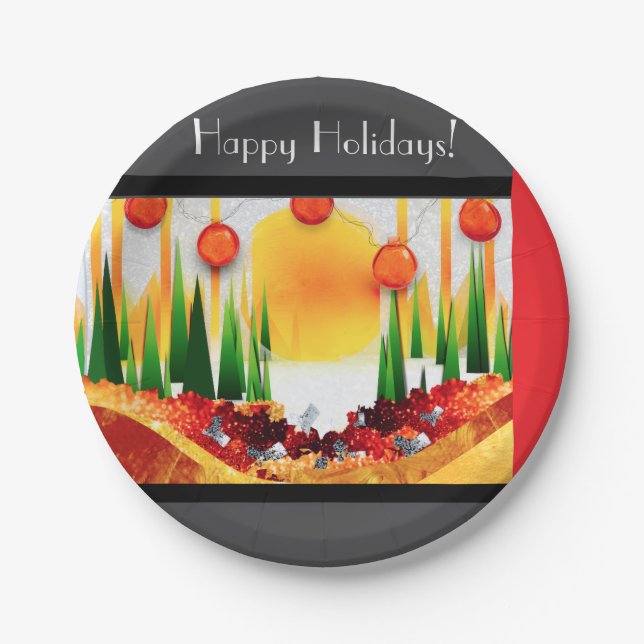 HOLIDAY SUNSHINE WITHIN THE PINES :) PAPPTELLER (Vorderseite)